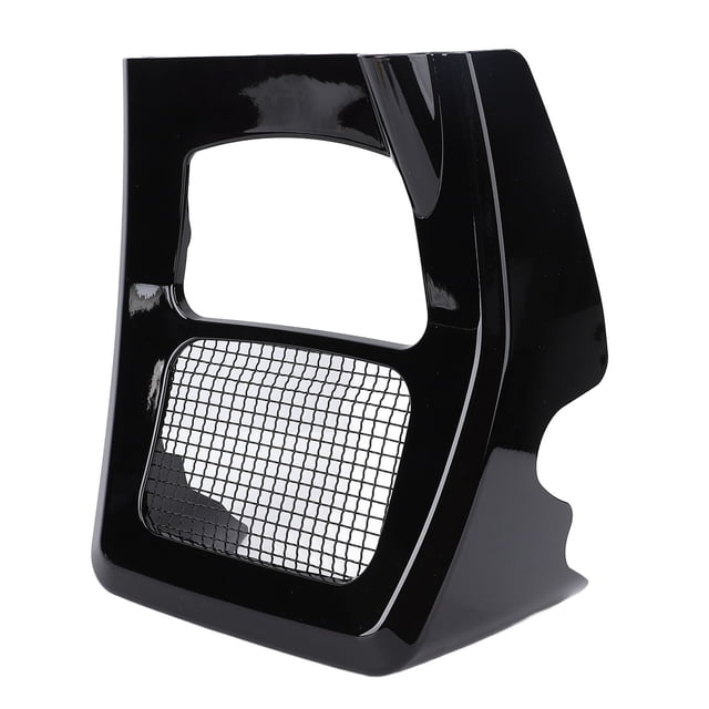 Motorcycles Fairing Front Spoiler Radiator, Protective Front Chin Spoilers Radiator Cooler Cover Fine Steel Mesh Shockproof for CVO FLTRXSE 2018