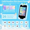 thumbnail image 4 of 32GB Kids Smart Phone for Boys, 2.8" Touchscreen Dual Camera Cell Phone for Kids 3-10, Christmas Birthday Gifts Child Play Phone for Girls w/ Music Player/Game, Preschool Learning Education Toy, 4 of 8
