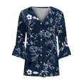 thumbnail image 5 of LOVZFMLL Cardigan pour Femmes Cardigan à Boutons Veste Imprimée Manches 3/4 Col Cardigan Imprimé Veste Cardigan Décontractée Veste Cardigan, 5 of 5