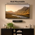 thumbnail image 4 of Barra de sonido Saiyin de 11.7 pulgadas para Smart TV Bluetooth 5.3 48W, 4 of 6
