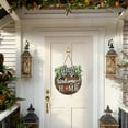 thumbnail image 5 of DAZUINIAO  Welcome Sign Front Door Patriotic Decor House Warming Gifts for New Home Unique Home Holiday Decor, 5 of 9
