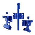 thumbnail image 2 of 3 Pieces Set Fishing Chair Accessories Umbrella to Install Stable Holder Multifunctional Chair Accessories for Outdoors Fishing blue, 2 of 7