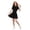 A-Black165, variant on Bobifish Toddler Girls Outfit Sets Short Sleeve Round Neck Tee Shirt A Line Pleated Dress Casual Summer Children Girls Sets