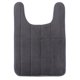 thumbnail image 1 of Alfombrilla antideslizante para inodoro con forma de U, 40 x 60 cm, color gris oscuro, 1 of 5