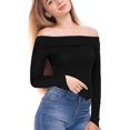 thumbnail image 1 of BESTYASH Blusa Ajustada Para Mujer Con Descubiertos Manga Larga Para Salir, 1 of 8