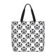 thumbnail image 1 of Disketp Happy Soccer Bolsa Tote de Lona para Mujer, Bolso de Hombro y Cruzado con Cierre de Cremallera, 1 of 7
