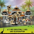 thumbnail image 6 of LEGO Jurassic Park Visitor Center: T. rex & Raptor Attack 76961 Buildable Dinosaur Toy, Gift for Teens and Kids Aged 12 and Up, Including a Dino Skeleton Figure, 6 Minifigures and More, 6 of 9