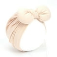 thumbnail image 2 of LFEOOST Baby Bow Knot Turban Hats Beanie Headwraps for Toddlers Girls Newborn Baby Cotton Cloth Turban Big Bow Toddler Rabbit Hat Kids Baby Cap Ear Hat, 2 of 4