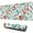 Pioneer Flower Floral-1, variant on Long Mouse Pads for Desk,Pioneer Flower Floral Print Pattern Desk Mats on Top Of Desks, Desk Mouse Pad Extra Large with 3mm Non-Slip Base and Stitched Edge for Gaming,Office,Work,Home 31.5"x11.8"