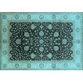 thumbnail image 1 of Ahgly Company Indoor Rectangle Oriental Light Blue Industrial Area Rugs, 7' x 10', 1 of 4
