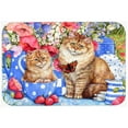 thumbnail image 1 of Carolines Treasures CDCO0200LCB Bleu Chats Verre Grande Planche à Découper, 1 of 2