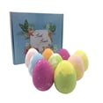 thumbnail image 2 of Set de 9 bombas de baño | Bolas efervescentes y de aceite para un baño relajante | Bolas de polvo hidratantes para el baño en casa, 2 of 6