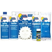 In The Swim Pool Basic Opening Chemical Start Up Kit - Above Ground and In-Ground Swimming Pools - Up to 7,500 KSB075001AE