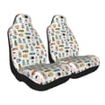 thumbnail image 2 of Yiaed Colorful Insects Print Car Seat Covers,Universal Auto Seats Protector Fits for Car,SUV Sedan,Truck,Automotive Seat Covers & Accessories-1, 2 of 9