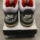 thumbnail image 4 of Ni - ke Size 10 - VINTAGE Ni - ke Air Jordan 3 Retro OG Black Cement Sneaker 136064-001, 4 of 5