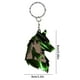 thumbnail image 5 of Wolf Key Chain Plateau Wolf Decoration Key Chain Gift, Metal Frame Wolf Key Holder, Modern Minimalist Style, High-Quality Gift, Unique Home Decor, Foldable Portable Design, 2-Tier Metal, 5 of 9