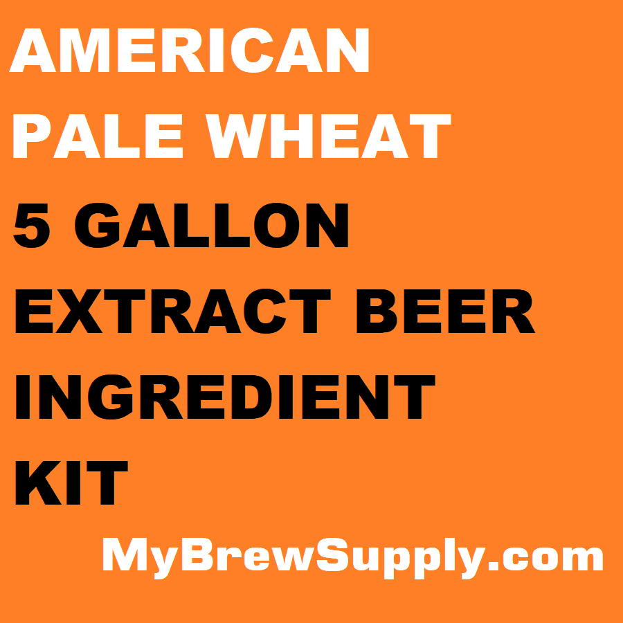 Details about  / American Wheat Homebrew 5 Gal ALL GRAIN Beer Ingredient Kit by My Brew Supply