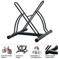 thumbnail image 4 of Bike Stand Set of 2 – Each Durable Steel Rack holds 2 Mountain, Road, or Kids Bikes - Indoor or Outdoor Bike Storage for 4 Cycles by RAD Cycle, 4 of 4