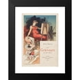 thumbnail image 2 of Jules Chéret 13x18 Black Modern Framed Museum Art Print Titled - Woman Surrounded by a Printmaker's Tools and Materials (1886), 2 of 5