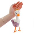 thumbnail image 1 of Llavero de peluche de avestruz de 18 cm, sin decoloración y con buena elasticidad, regalo para niñas, mujeres, amantes, novias, morado., 1 of 4