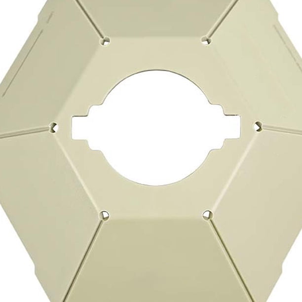 Pantalla Vintage Camping Linterna Hexágono Carpa Lámparas Pantalla para CARGO Caqui