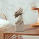 thumbnail image 2 of Estatua de águila y libro, adorno decorativo coleccionable, figura de mesa de arte, escultura de Animal para decoración del hogar, regalo de estanterí , BLESIY estatua de escultura de escritorio, 2 of 8