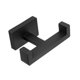 thumbnail image 3 of Gancho doble para toallas, gancho para batas, toallero, soporte simple para toallas, para dormitorio, Negro, 3 of 9
