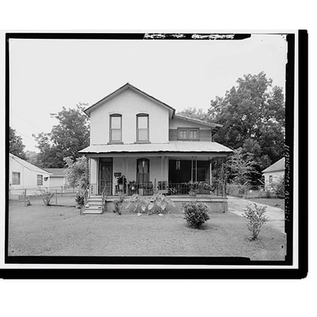 Historic Print, 214 Second Street (House), Thomas, Jefferson County, AL, 16" x 20"