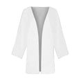 thumbnail image 5 of BILIKEYU Women's 3/4 Sleeve Cardigans Lightweight Blouse Tops, Womens Tops, Womens Cardigan, Fall Clothes, 5 of 5