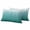 Teal, variant on Navy Blue Ombre Outdoor Pillow Covers 24x24 Set of 2,Waterproof Patio Throw Pillowcase Protectors,Contemporary Gradient Abstract Art Decorative Pillow Shams Cushion Covers for Seat Bed Couch Sofa