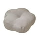 thumbnail image 1 of Cojín redondo de suelo, cojín de meditación premium, de suelo, de asiento para adultos, niños, , sofá cama, dormitorio, sala de estar. Gris claro, 1 of 8
