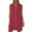 Red, variant on Taqqpue Womens Plus Size Swimsuit Cover Up Blouse Sleeveless V Neck Button Down Shirt Dresses Tops Summer Beach Vacation Knee Length Bathing Suits Dresses Under 10 Dollars for Women