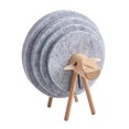 thumbnail image 2 of Easter Clearance Table Decor 12Pcs Style for Home Sheep Shape Antis Slip Table Decor Cup Pads Drink Coasterss Felts Coasterss Cup Mat Table Runner Placemat for Office Table Decor, 2 of 3