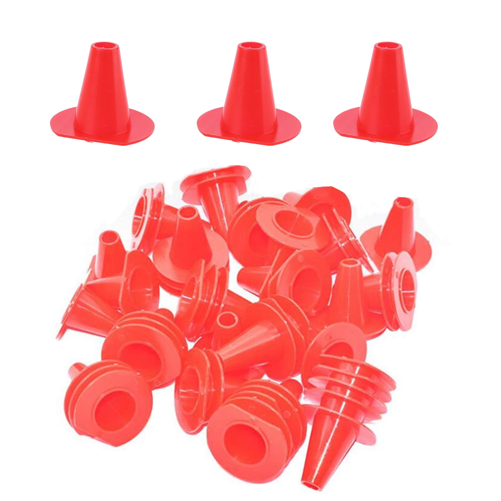 50 Pcs Bee Escape Cone Plastic Device Beekeeping In Out Control Tools Set NEW 