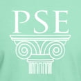 thumbnail image 3 of CafePress - Pi Sigma Epsilon White Logo T Shirt - Men's Classic Graphic Cotton T-Shirt, 3 of 4