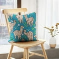 thumbnail image 5 of LALILO Throw Pillow Covers With Cute Doodle And Flowers Trendy Cushion Cover 18" x 18", 2 Pack, 5 of 6