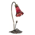 thumbnail image 3 of Meyda Tiffany 188683 Pond Lily 16" Tall Buffet Table Lamp - MultiColor, 3 of 5