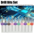 thumbnail image 4 of Print Circuit Board Drill Bits Drill Bits Set Alloy Circuit Board Drill Bits 10pcs Print Circuit Board Drill Bits Cemented Carbide Circuit Board Drill Bits Set, 4 of 8