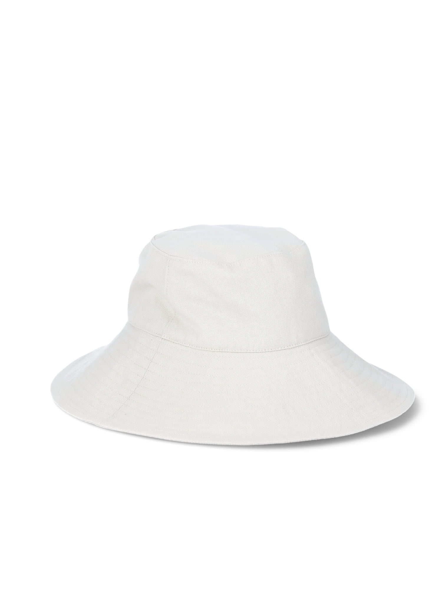 Time and Tru Women's Solid Canvas Bucket Hat, One Size Fits Most
