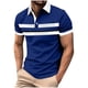 thumbnail image 2 of pstuiky camisetas para hombre, Camisa tipo blusa de manga larga con cuello vuelto y solapa con estampado de botones para hombre camisetas de hombre l, 2 of 3