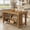 Brown, variant on Fnova 55" 3-Tier Solid Wood Kitchen Island with Storage Shelf, Farmhouse Wooden Stationary Island Table with Large Worktop for Kitchen, Dining Room, Brown