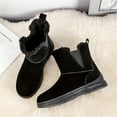 thumbnail image 3 of Ablanczoom Snow Boots Womens: Warm Fur No-slip Winter Woman Ankle Booties, 3 of 3