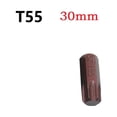 thumbnail image 1 of 1 Pcs Torx Star Screwdriver bits 30mm Hex Shank T55, 1 of 6