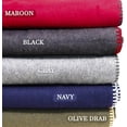 thumbnail image 3 of Blanket, Mil-spec, 66x90", 80/20 Wool, Man Made, Gray, 3 of 7