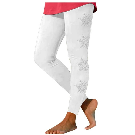 BLVB Christmas Leggings for Women, Women's Christmas Leggings Christmas Pants Graphic Printed Skinny Tights Yoga Pants