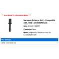 thumbnail image 2 of Harmonic Balancer Bolt - Compatible with 2008 - 2010 BMW 535i 2009, 2 of 2