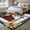 Off-White, variant on Area Rug for Living Room, Farmhouse Rooster Non-Slip Indoor Large Carpet for Bedroom/Dining Room, Rustic Red Barn Windmill Sunflowers Washable Low-Profile Rectangle Floor Runner Rugs - 5 x 8 Ft