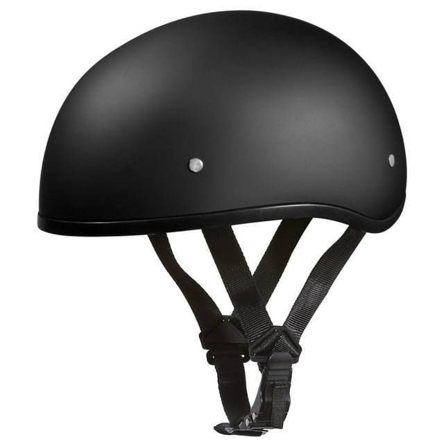Casco de moto Daytona con forma de media calavera, ligero, aprobado por el DOT