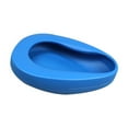 thumbnail image 4 of Bedpan Stable Easy Use Durable Reusable Plastic for Capacity Bedpan Incontinence Aids Elderly Female Male Blue, 4 of 9