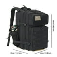 thumbnail image 6 of QT&QY 45L Military Tactical Backpack For Men Molle Daypack 3 Day Bug Out Bag Hiking Rucksack With Bottle Holder, 6 of 6
